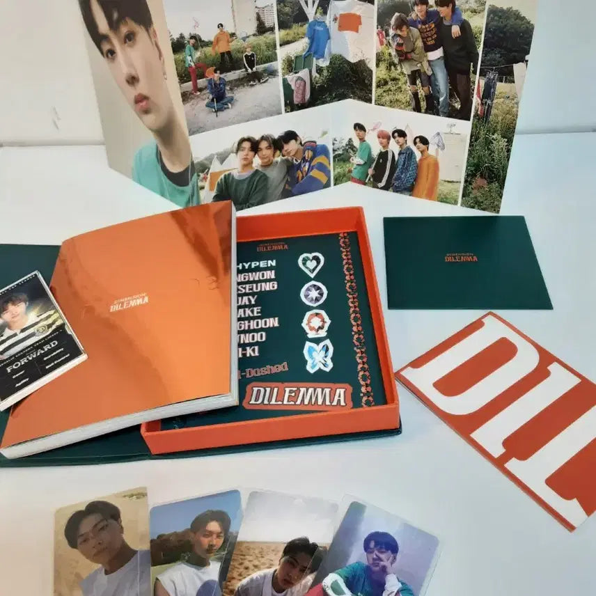 [BUNJANG] ENHYPEN Dimension: Dilemma Album + Photocard Set / 엔하이픈 Dimension: Dilemma 앨범 개봉 + 포토카드