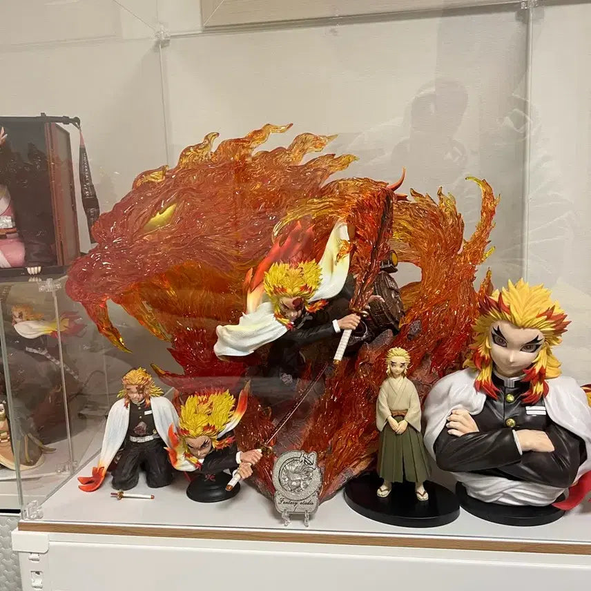 [BUNJANG] Demon Slayer Rengoku Premium Figure / 귀멸의 칼날 판타지 렌고쿠 고급버전