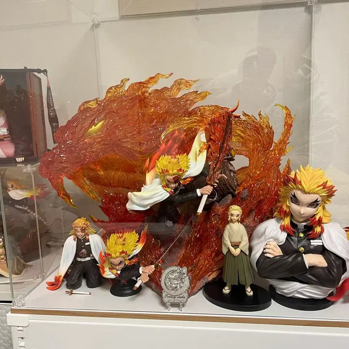[BUNJANG] Demon Slayer Rengoku Premium Figure / 귀멸의 칼날 판타지 렌고쿠 고급버전