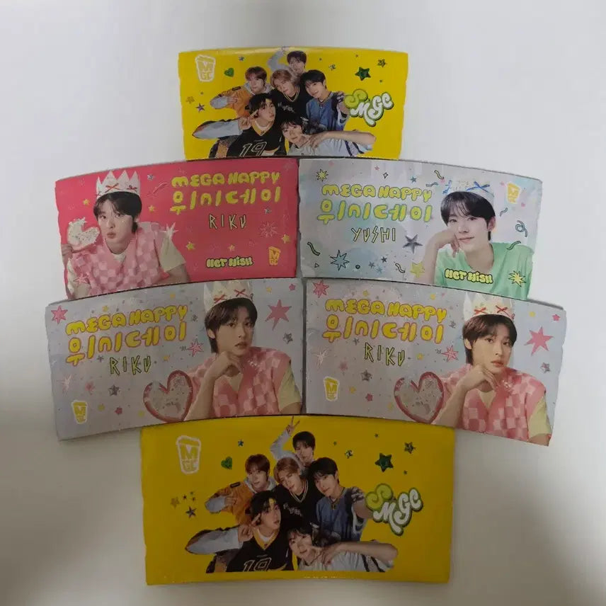 [SOLD OUT] 엔시티위시 메가커피 컵홀더 일괄
