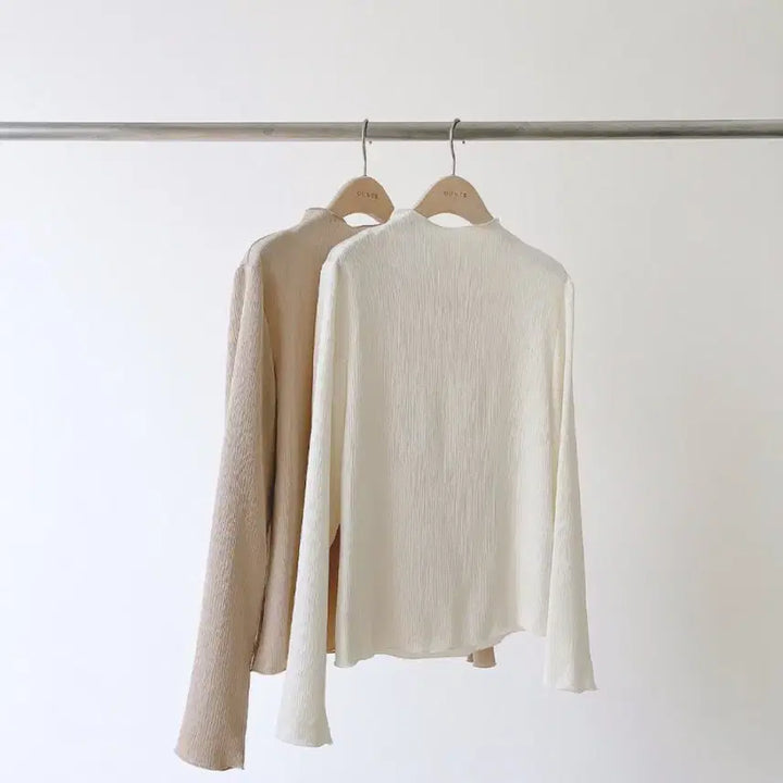 [BUNJANG] Ounce Laura Blouse Beige / 온스 ounce 로라 블라우스 베이지