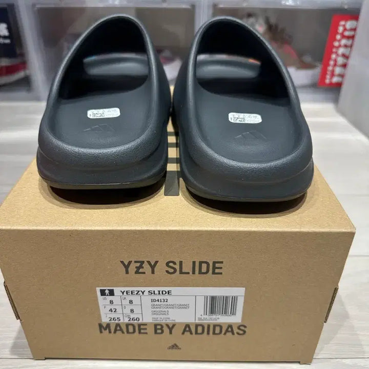 [BUNJANG] Adidas Yeezy Slide Granite Sandals / 아디다스 이지 슬라이드 YZY 그라나이트 새상품