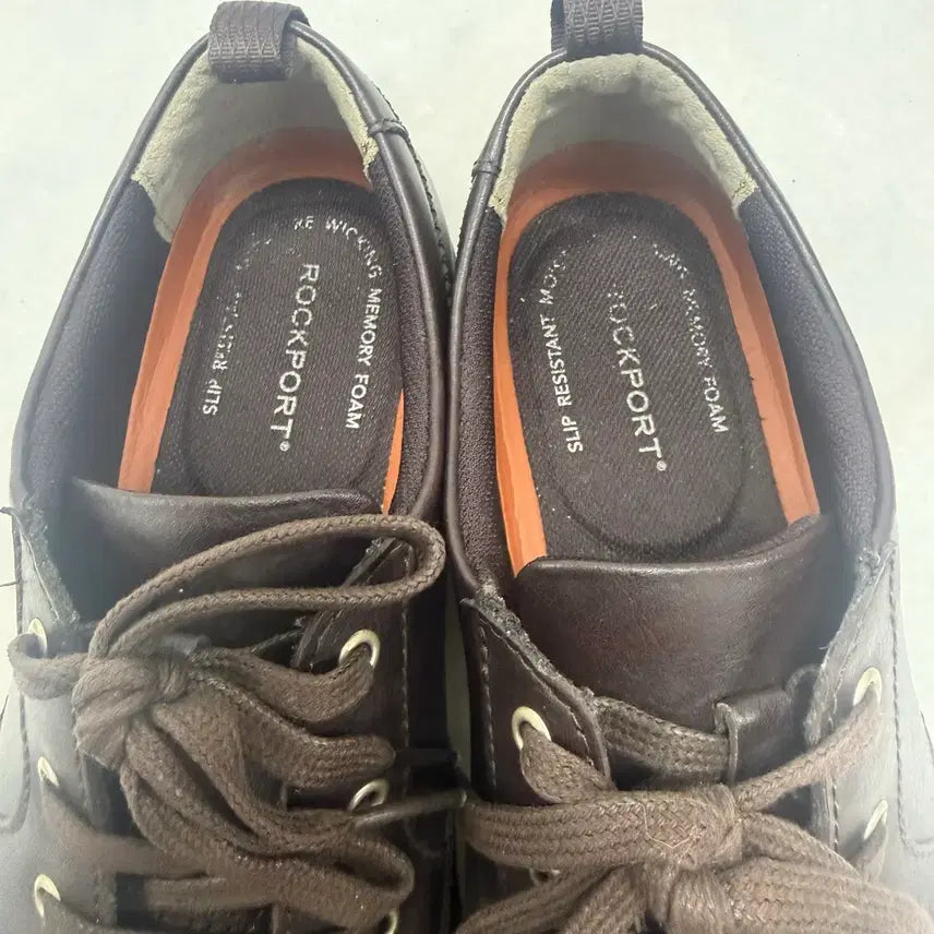 [BUNJANG] Rockport Comfort Leather Casual Shoes Brown / (250-260)락포트 컴포트 가죽 캐주얼화 브라운