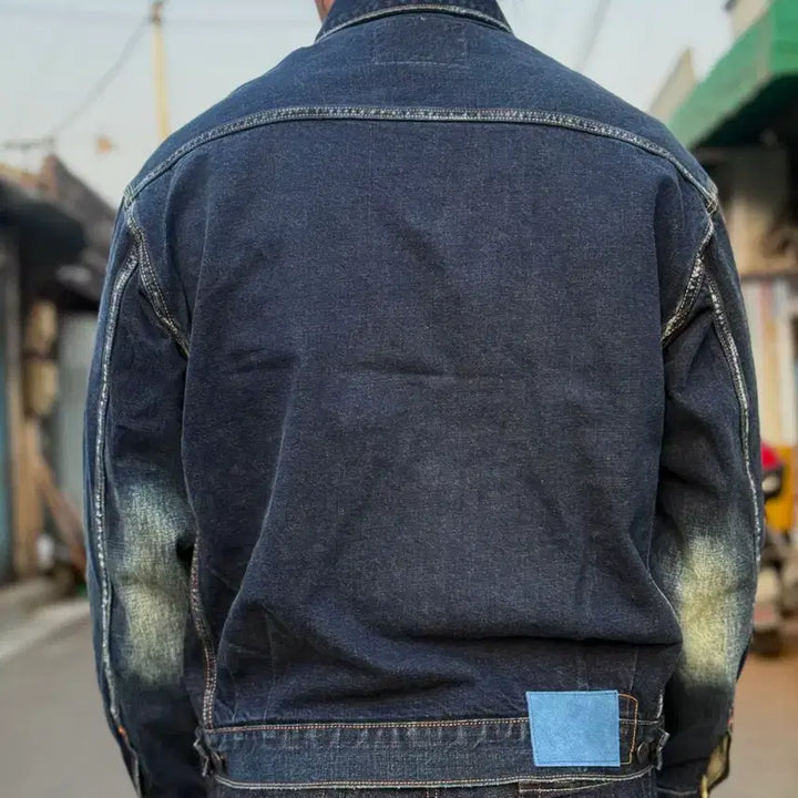 [BUNJANG] Red Tornado VS101XX-0109 Type 2nd Gen Selvedge Denim Jacket / 레드토네이도 VS101XX-0109 타입 2세대 셀비지 데님 자켓 M