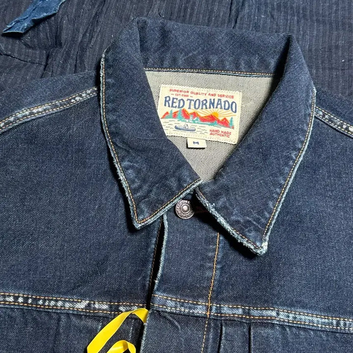 [BUNJANG] Red Tornado VS101XX-0109 Type 2nd Gen Selvedge Denim Jacket / 레드토네이도 VS101XX-0109 타입 2세대 셀비지 데님 자켓 M
