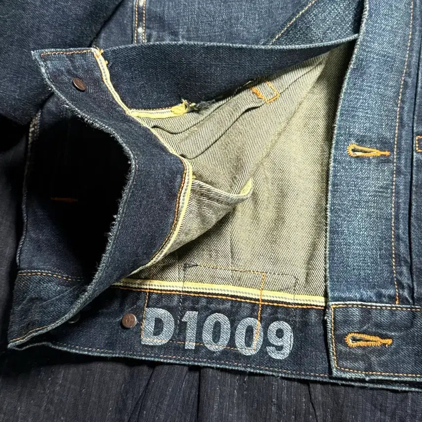 [BUNJANG] Red Tornado VS101XX-0109 Type 2nd Gen Selvedge Denim Jacket / 레드토네이도 VS101XX-0109 타입 2세대 셀비지 데님 자켓 M