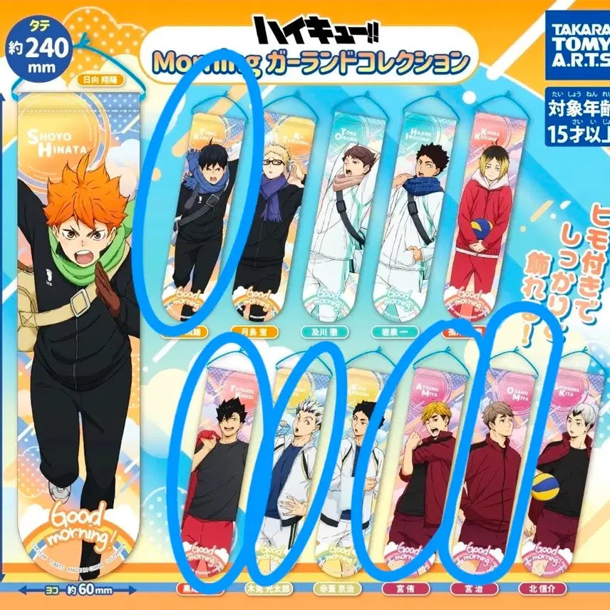 [BUNJANG] Haikyuu!! Morning Garland Collection - Unsealed / 하이큐 모닝 가랜드 컬렉션 판매