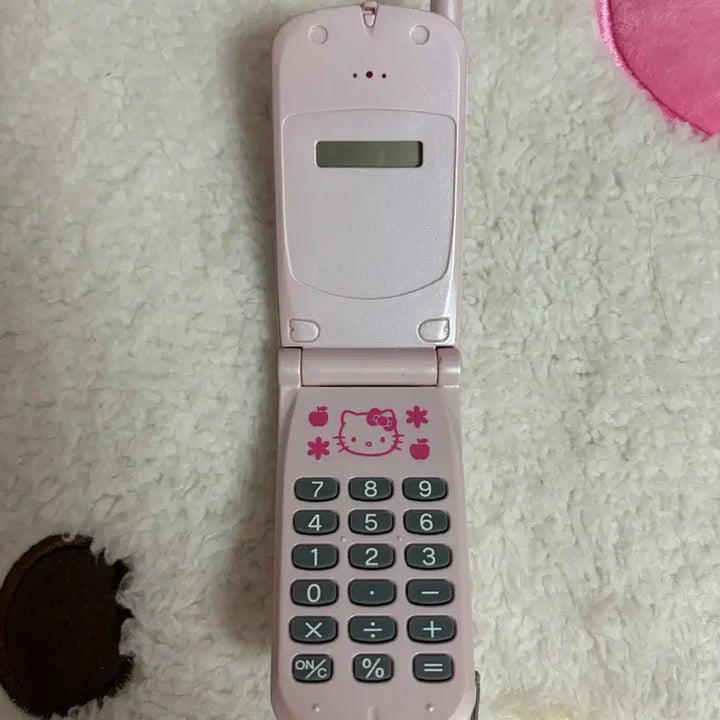 [BUNJANG] Sanrio Retro Hello Kitty Toy Phone Calculator / 가격고정) 산리오 고전 키티 헬로키티 완구폰 모형폰 작동폰 장난감 계산기