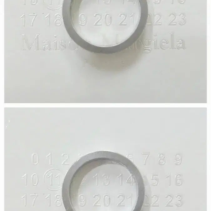 [BUNJANG] Maison Margiela New Numerical Ring Silver / 25FW 메종마르지엘라 뉴 메리컬 실버반지 국내 약 13.5호 [정품]