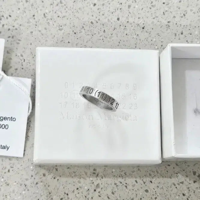 [BUNJANG] Maison Margiela New Numerical Ring Silver / 25FW 메종마르지엘라 뉴 메리컬 실버반지 국내 약 13.5호 [정품]