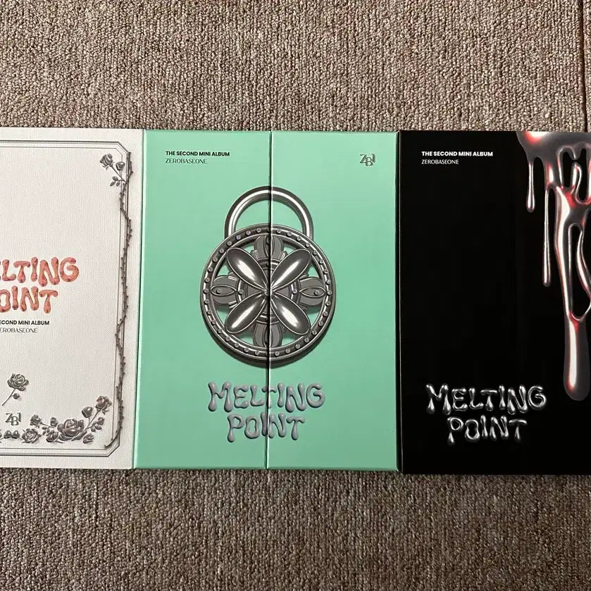 [BUNJANG] ZEROBASEONE Melting Point Album Set / 제로베이스원 멜팅포인트 앨범 3종