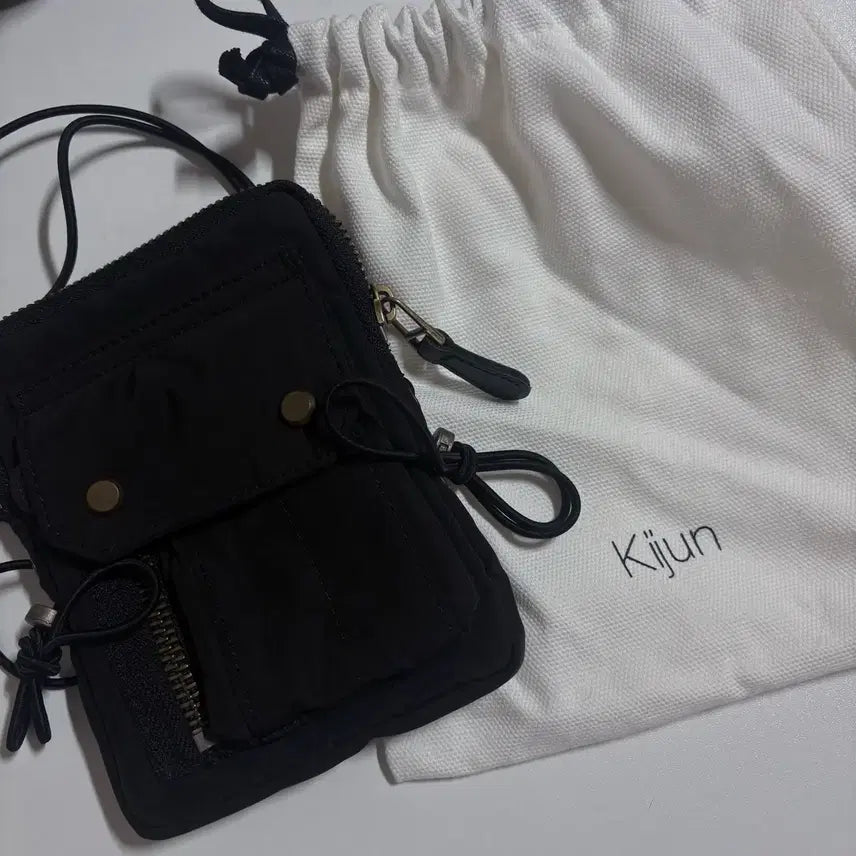 [BUNJANG] Kijun Mini Bag - Black / 기준 미니백 블랙