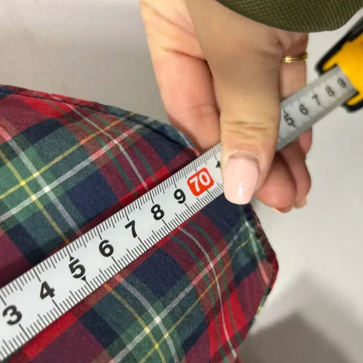 [BUNJANG] Ralph Lauren Red/Navy Check Shirt M / 랄프로렌 레드/네이비 체크 셔츠 M
