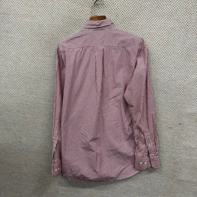 [BUNJANG] Uniqlo Casual Striped Long Sleeve Shirt M / 유니클로 캐주얼 스트라이프 긴팔 셔츠 M A08055