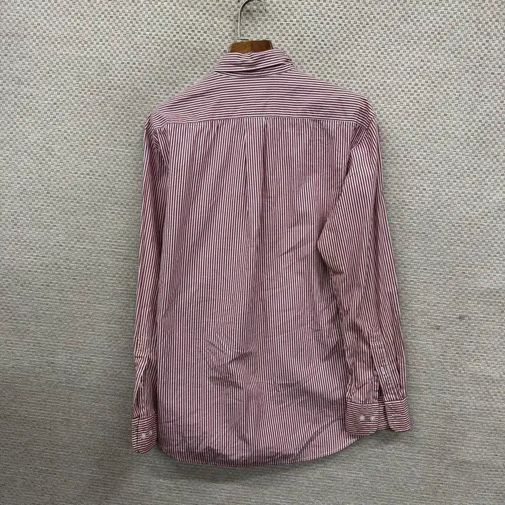 [BUNJANG] Uniqlo Casual Striped Long Sleeve Shirt M / 유니클로 캐주얼 스트라이프 긴팔 셔츠 M A08055