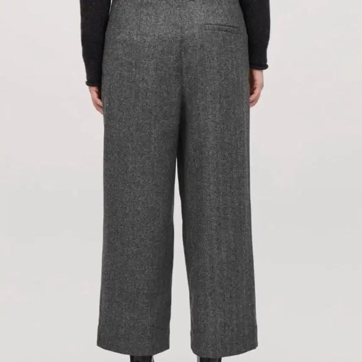 [SOLD OUT] Cos 벨티드 울 트라우저 차콜 32