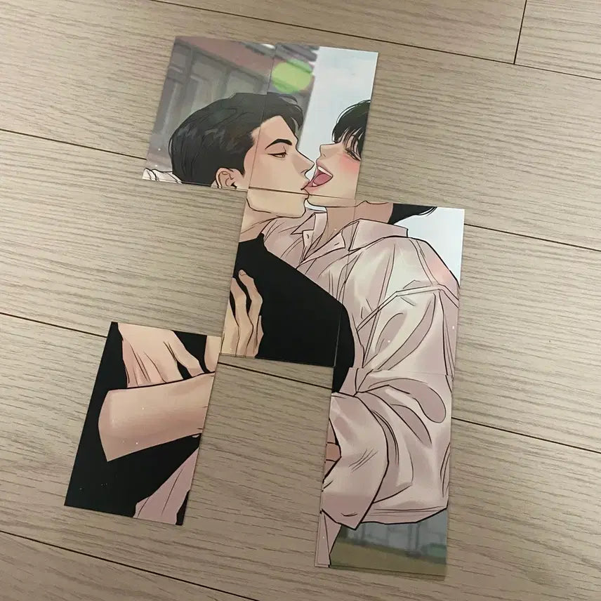 [BUNJANG] Mofun Night Painting Collaboration Cafe Photocard / 모펀 야화첩 콜라보카페 굿즈 랜덤 포토카드 미완성본
