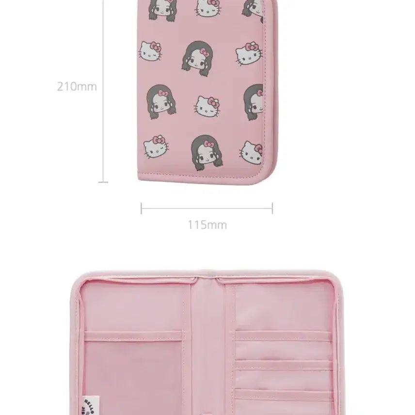 [BUNJANG] Jisoo Hello Kitty Passport Case / 지수 헬로키티 여권 케이스