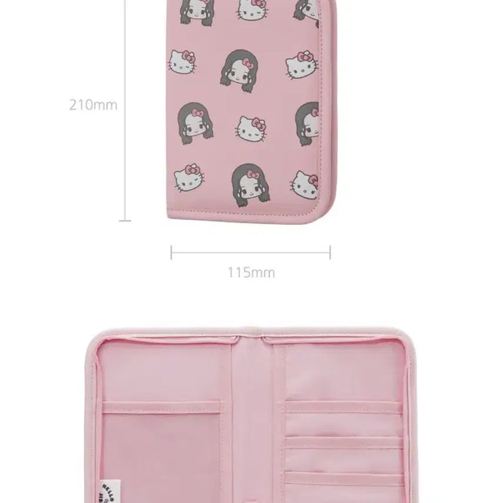 [BUNJANG] Jisoo Hello Kitty Passport Case / 지수 헬로키티 여권 케이스