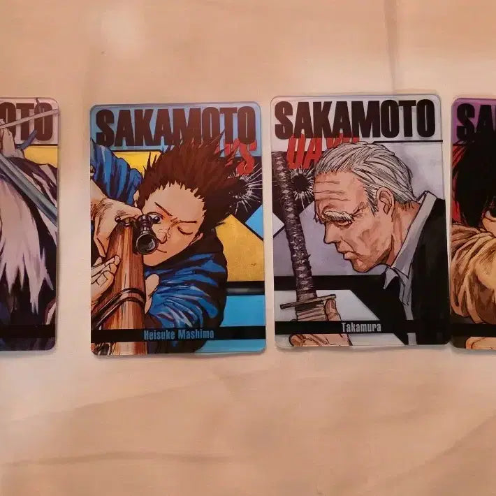 [BUNJANG] Sakamoto Days Sticker Nagumo Gaku Heisuke Takamura Bundle Set / 사카모토 데이즈 스테카 나구모 가쿠 헤이스케 타카무라