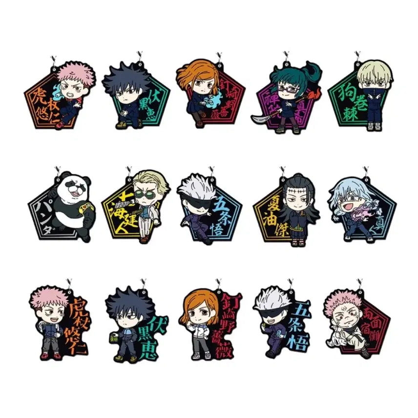 [BUNJANG] Jujutsu Kaisen Panda Rubber Strap / 주술회전 (쿠지) 판다 러버스트랩