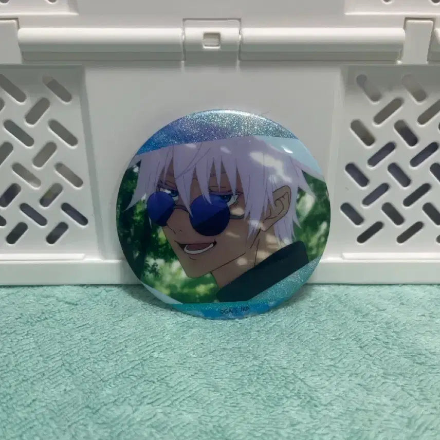 [BUNJANG] Jujutsu Kaisen Gojo Satoru Badge / 주술회전 고죠 사토루 캔뱃지