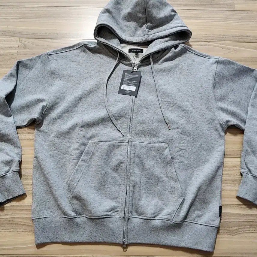 [BUNJANG] Melange Master Hoodie Zip-Up Jacket - Size L / 멜란지마스터후드집업자켓L사이즈