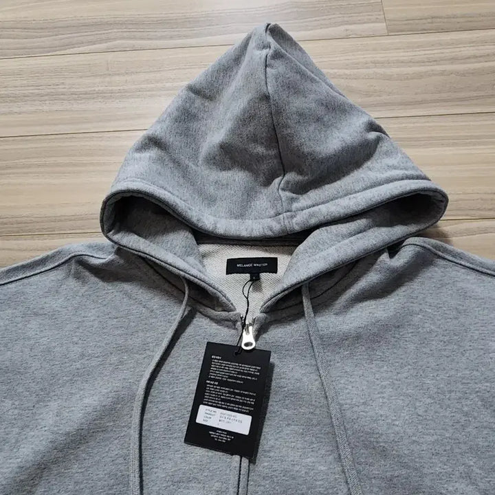 [BUNJANG] Melange Master Hoodie Zip-Up Jacket - Size L / 멜란지마스터후드집업자켓L사이즈