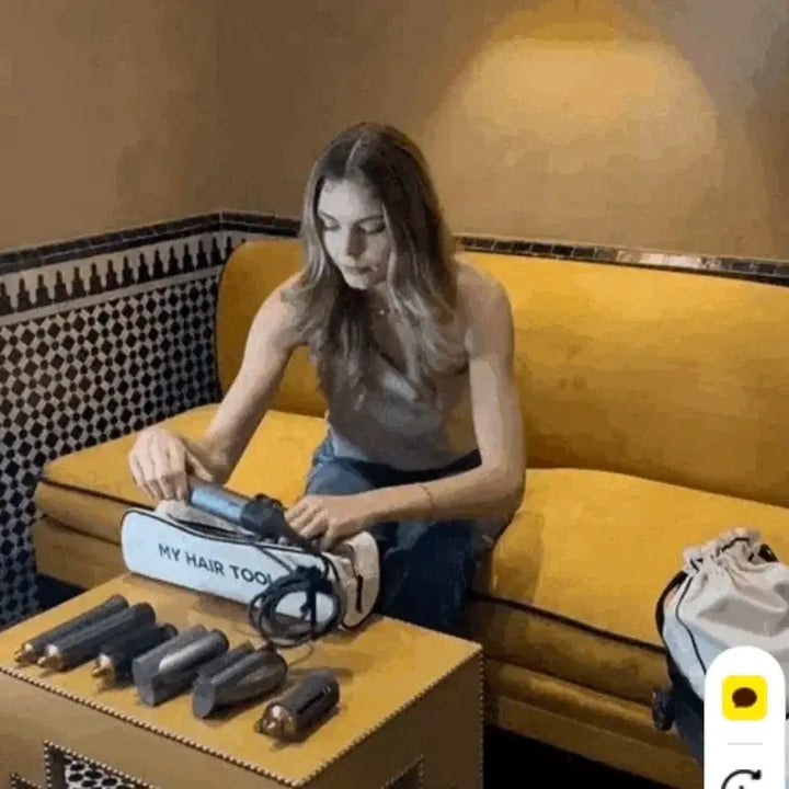 [BUNJANG] Baek All Dyson Compatible Lumi Hair Tools Travel Case Cream / (미사용새상품)백올 다이슨호환 루미 헤어랩툴스 트래블케이스 크림