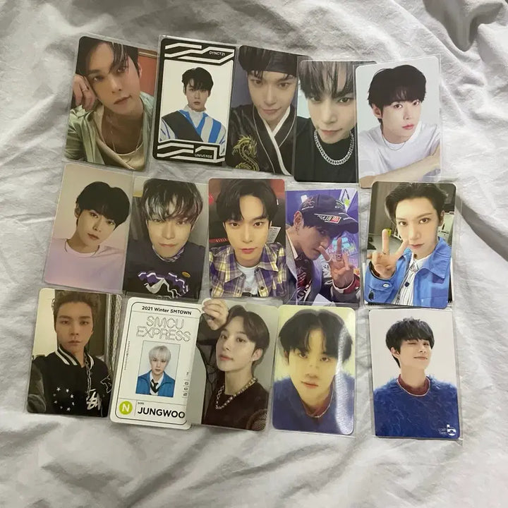 [BUNJANG] NCT Dream &amp; NCT 127 Photocard Bundle Set / 일괄)엔시티 드림 127 런쥔 해찬 제노 천러 마크 도영 정우 포카