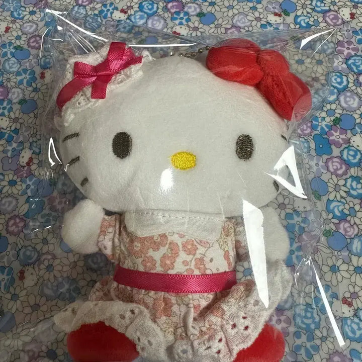 [BUNJANG] Muew New Flower Kitty Plush Doll / 뮤뉴구루미 플라워 키티 새상품