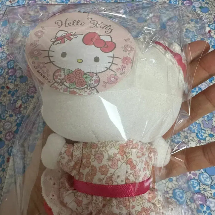 [BUNJANG] Muew New Flower Kitty Plush Doll / 뮤뉴구루미 플라워 키티 새상품