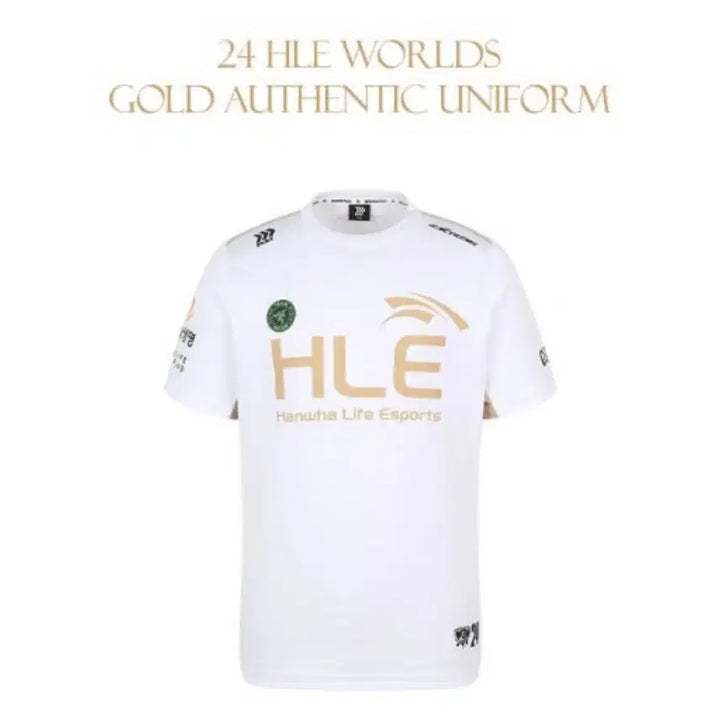 [BUNJANG] HLE Hanwha Life 2024 Worlds White Jersey / HLE 한화생명 24년도 롤드컵 유니폼 화이트