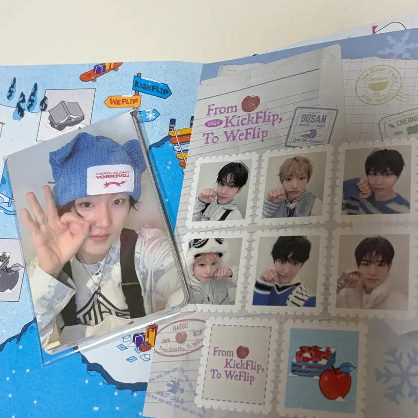 [BUNJANG] Kickflip Daegu Fancon Entry Photocard Set / 킥플립 대구 팬콘 입정 포카 세트