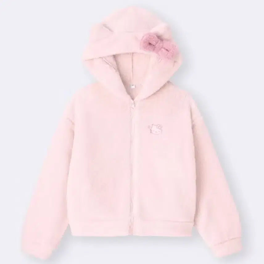 [BUNJANG] GU Hello Kitty Fleece Jacket / GU 헬로키티 후리스 (베메클 st) /오늘만 6.0