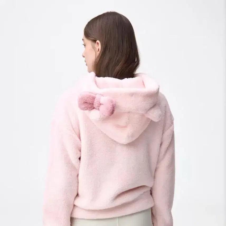 [BUNJANG] GU Hello Kitty Fleece Jacket / GU 헬로키티 후리스 (베메클 st) /오늘만 6.0