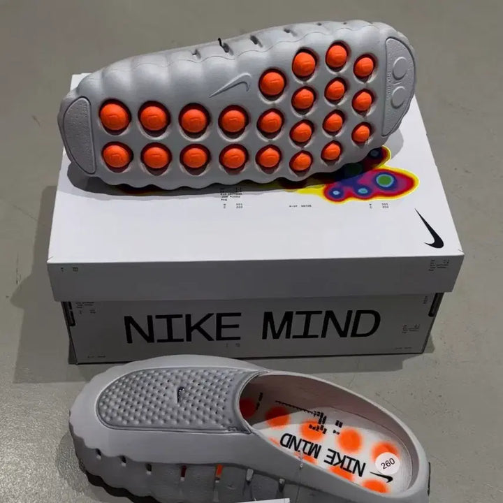 [BUNJANG] Mind 001 Light Smoke Gray Chrome Slippers 260MM / 마인드 001 라이트 스모크 그레이 크롬 260MM