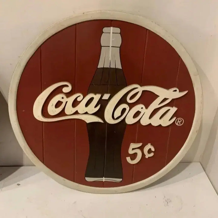 [BUNJANG] Coca-Cola Vintage Wood Sign Collection / 빈티지/앤틱 코카콜라 우드사인 Coca Cola 오리지널 콜렉션 2개