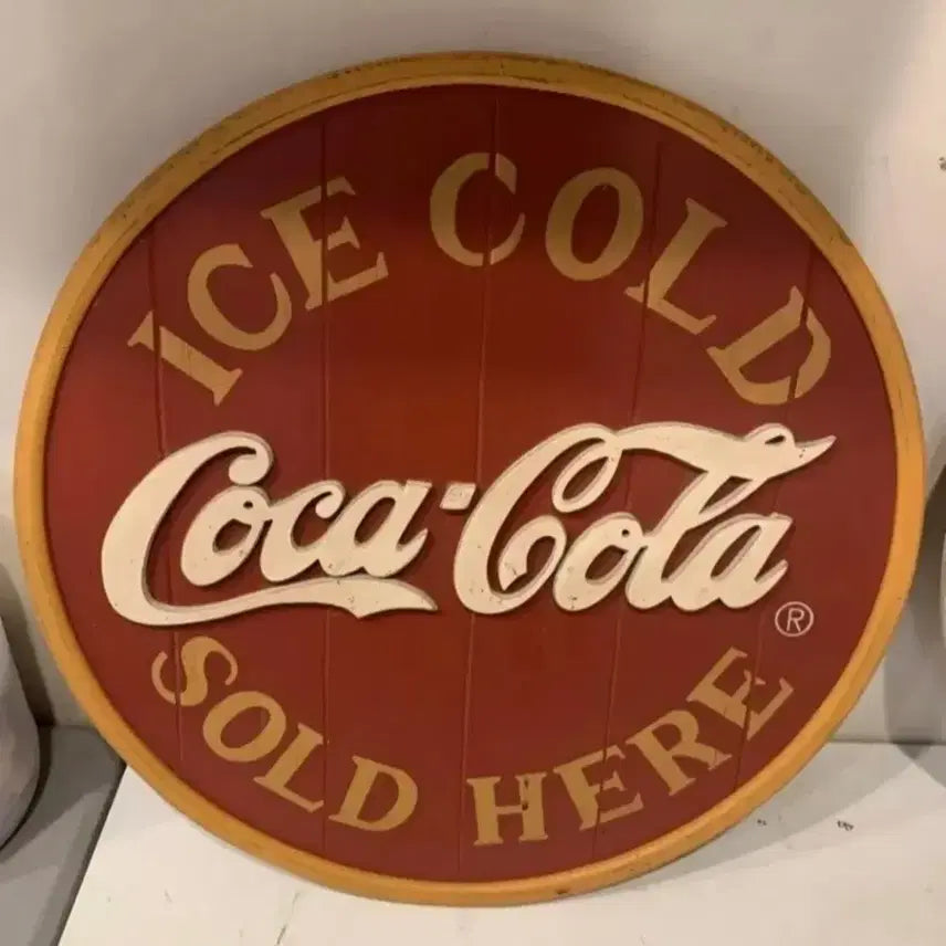 [BUNJANG] Coca-Cola Vintage Wood Sign Collection / 빈티지/앤틱 코카콜라 우드사인 Coca Cola 오리지널 콜렉션 2개