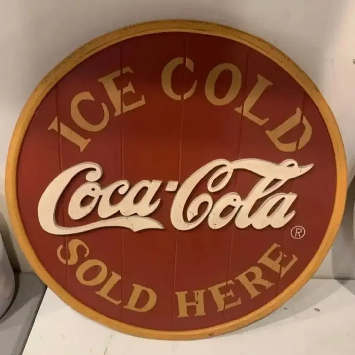 [BUNJANG] Coca-Cola Vintage Wood Sign Collection / 빈티지/앤틱 코카콜라 우드사인 Coca Cola 오리지널 콜렉션 2개