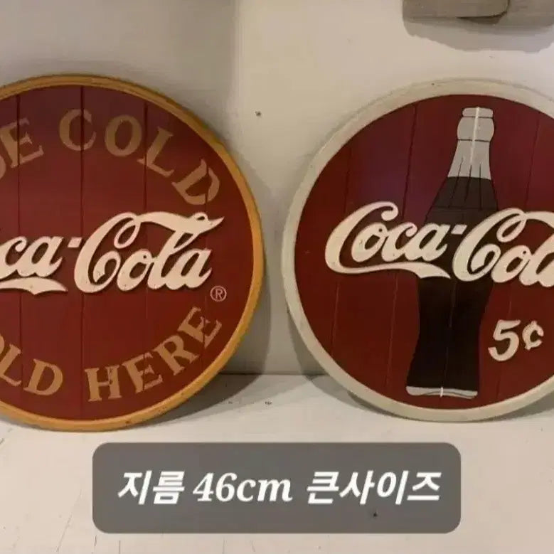 [BUNJANG] Coca-Cola Vintage Wood Sign Collection / 빈티지/앤틱 코카콜라 우드사인 Coca Cola 오리지널 콜렉션 2개