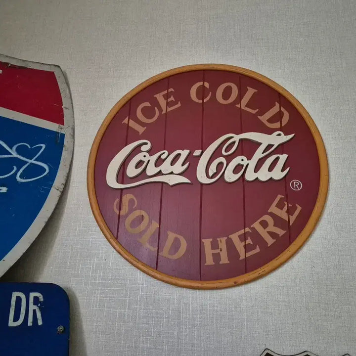 [BUNJANG] Coca-Cola Vintage Wood Sign Collection / 빈티지/앤틱 코카콜라 우드사인 Coca Cola 오리지널 콜렉션 2개