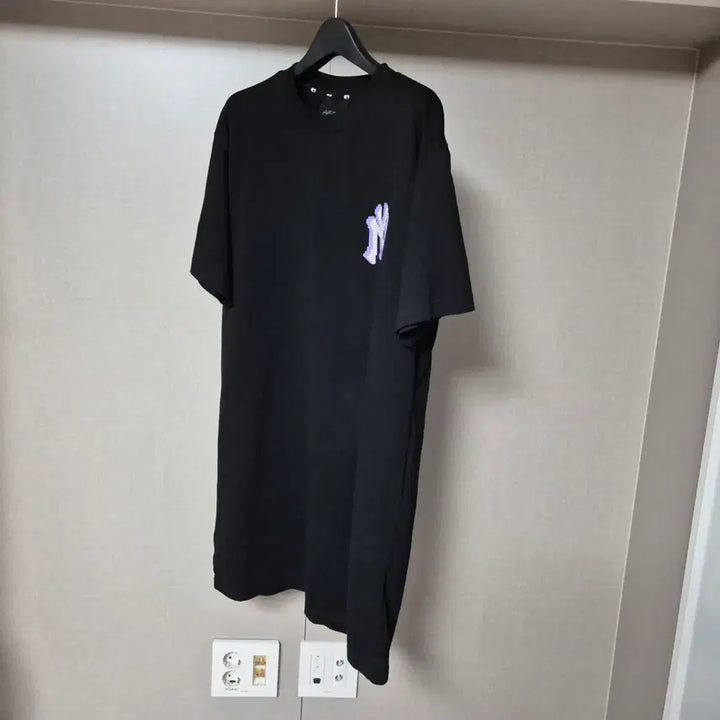 [SOLD OUT] S(90)MLB 블루 바이올렛 여성 반팔 원피스