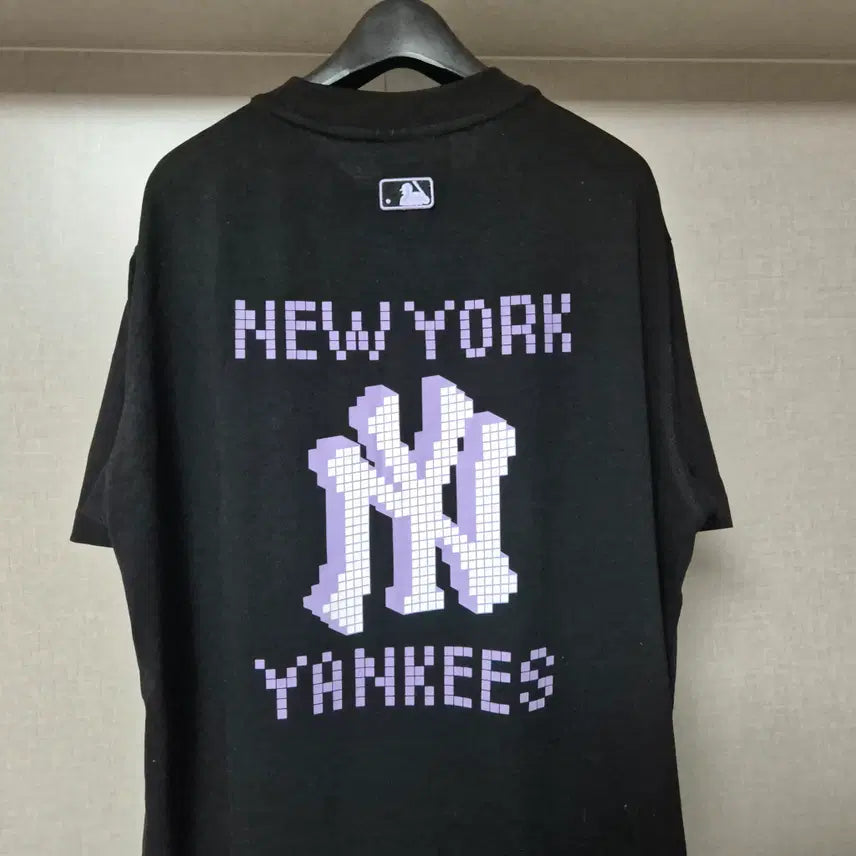 [SOLD OUT] S(90)MLB 블루 바이올렛 여성 반팔 원피스