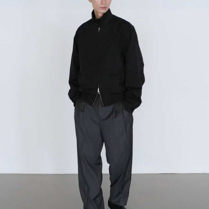 [BUNJANG] OX Studio Washed Harrington Jacket (Black) / 46)오엑스 스튜디오 워시드 해링턴 자켓 (블랙) 판매