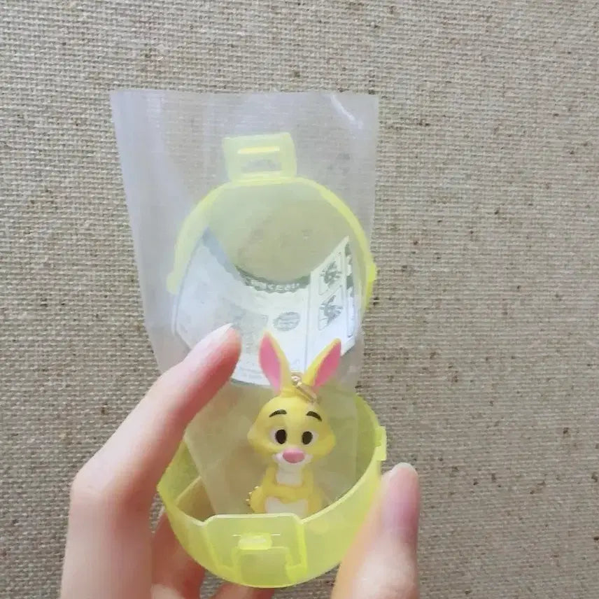 [BUNJANG] Tsum Tsum Pooh Rabbit Keyring / 페탕코마스코트 곰돌이푸 토끼 키링