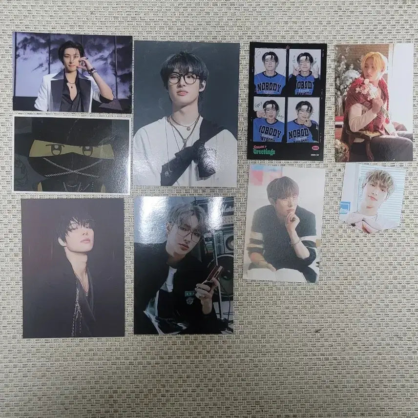 [BUNJANG] ATEEZ Mingi Postcard and Poster Bundle Set / 에이티즈 민기 엽서 및 포스터 일괄