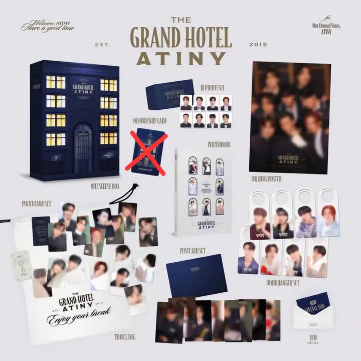 [SOLD OUT] 에이티즈 에이티니 6기 멤버십키트 풀셋