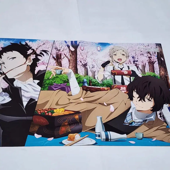 [BUNJANG] Phantom Thief Joker &amp; Bungo Stray Dogs A3 Double-Sided Poster / 괴도 조커 &amp; 문스독 (A3 양면) 포스터