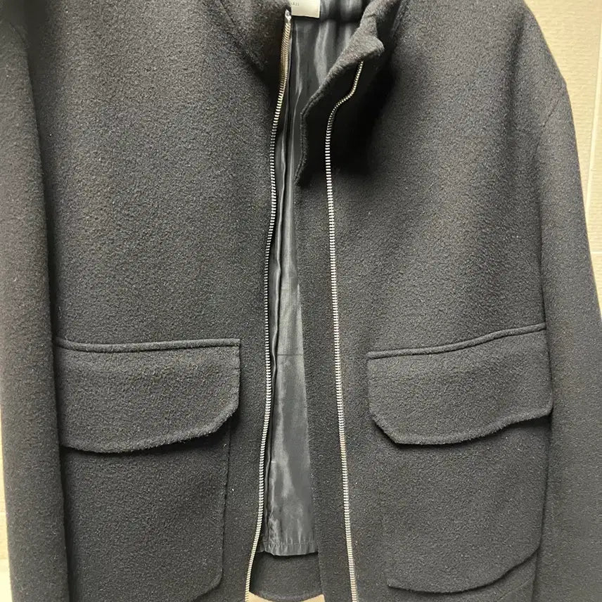 [BUNJANG] Sandro Homme Wool Cashmere Jacket Black / 산드로 옴므 울캐시 자켓 블랙